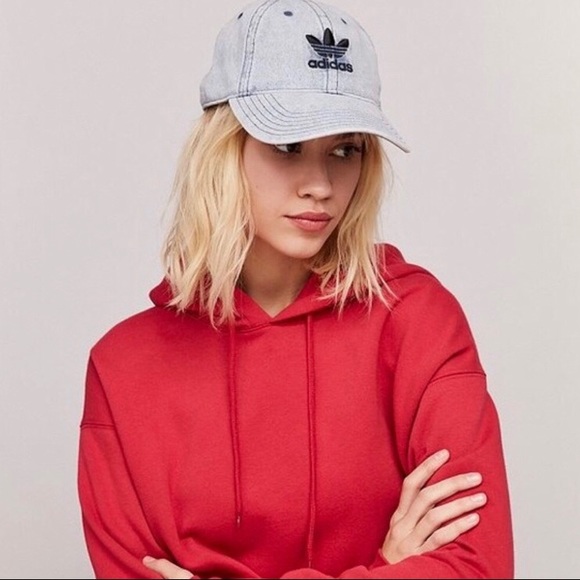 SOLD 🆕  | 🧢  Adidas Trefoil Denim Hat - Picture 4 of 8